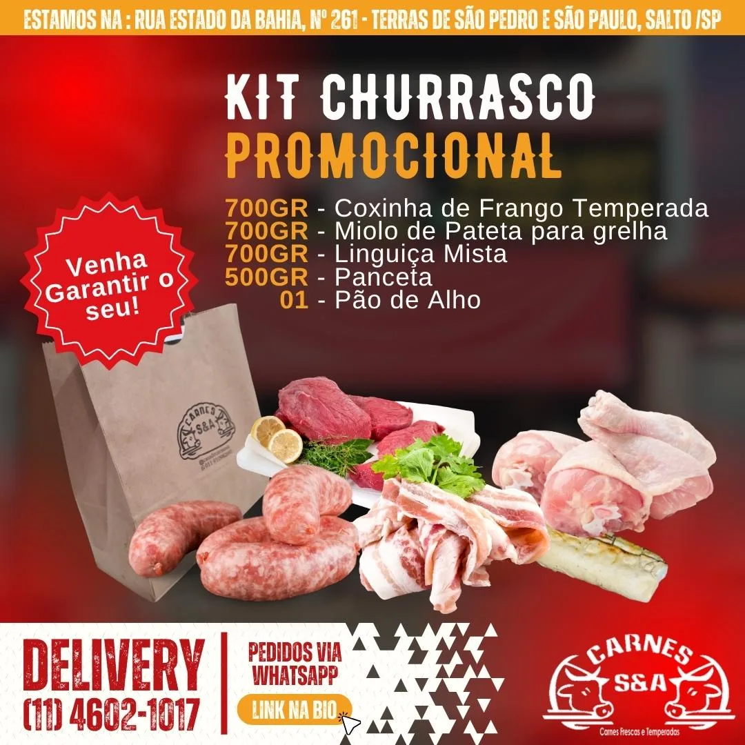 Kit Churrasco Promocional